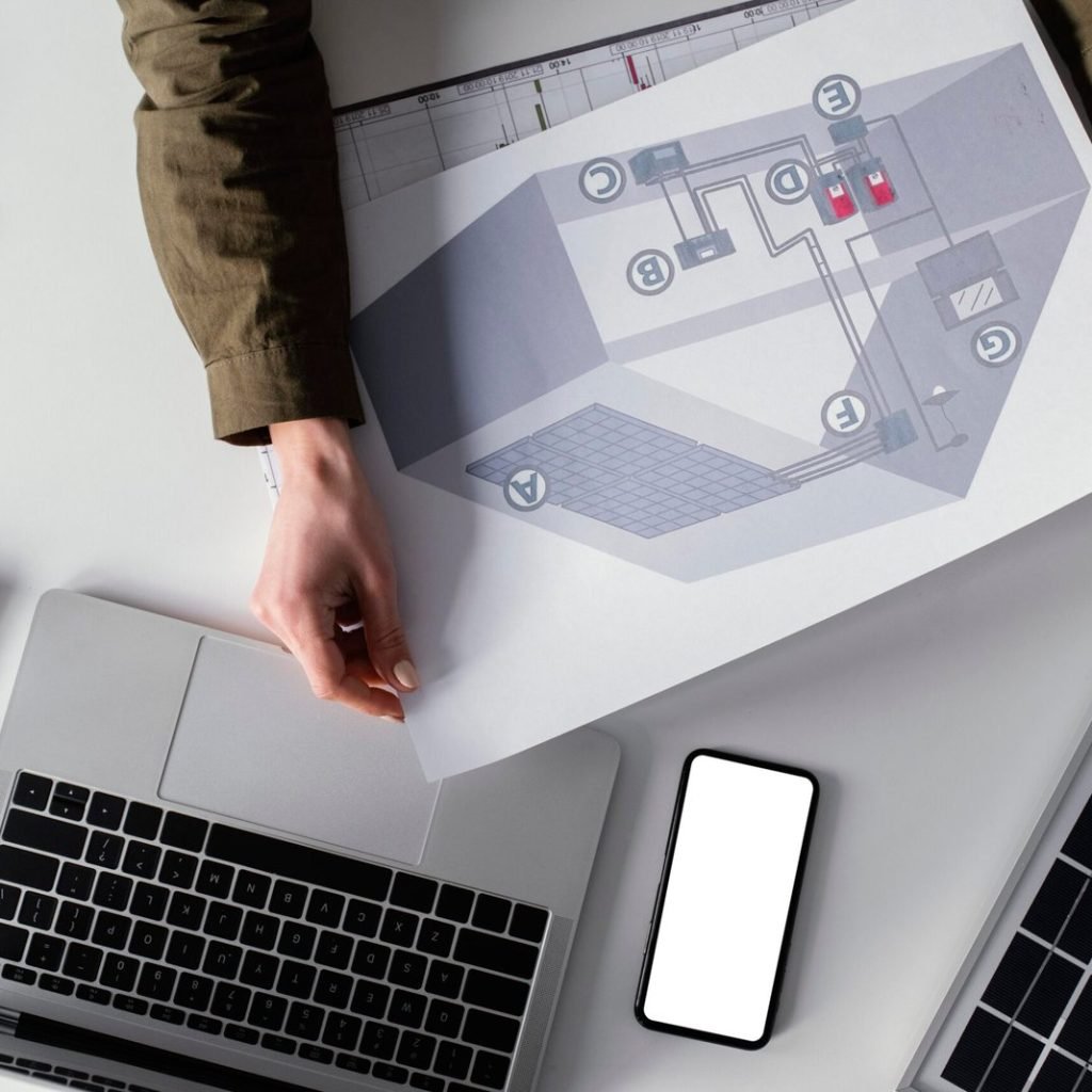 An image of a planning sheet